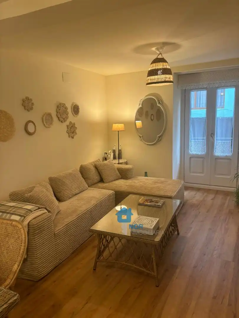 Sala d'estar de Apartament de lloguer en Laredo amb Moblat