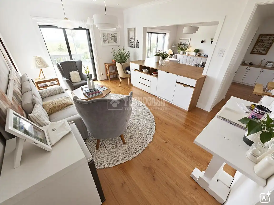 Living room of Flat for sale in Móstoles  with Heating and Terrace