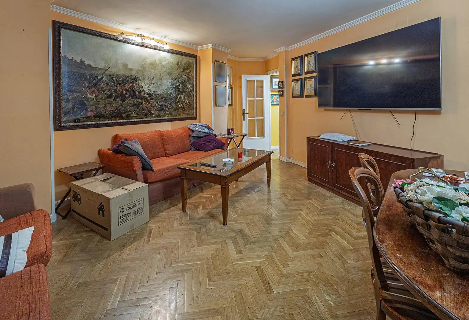 Wohnzimmer von Wohnung zum Verkauf in Valladolid mit Heizung