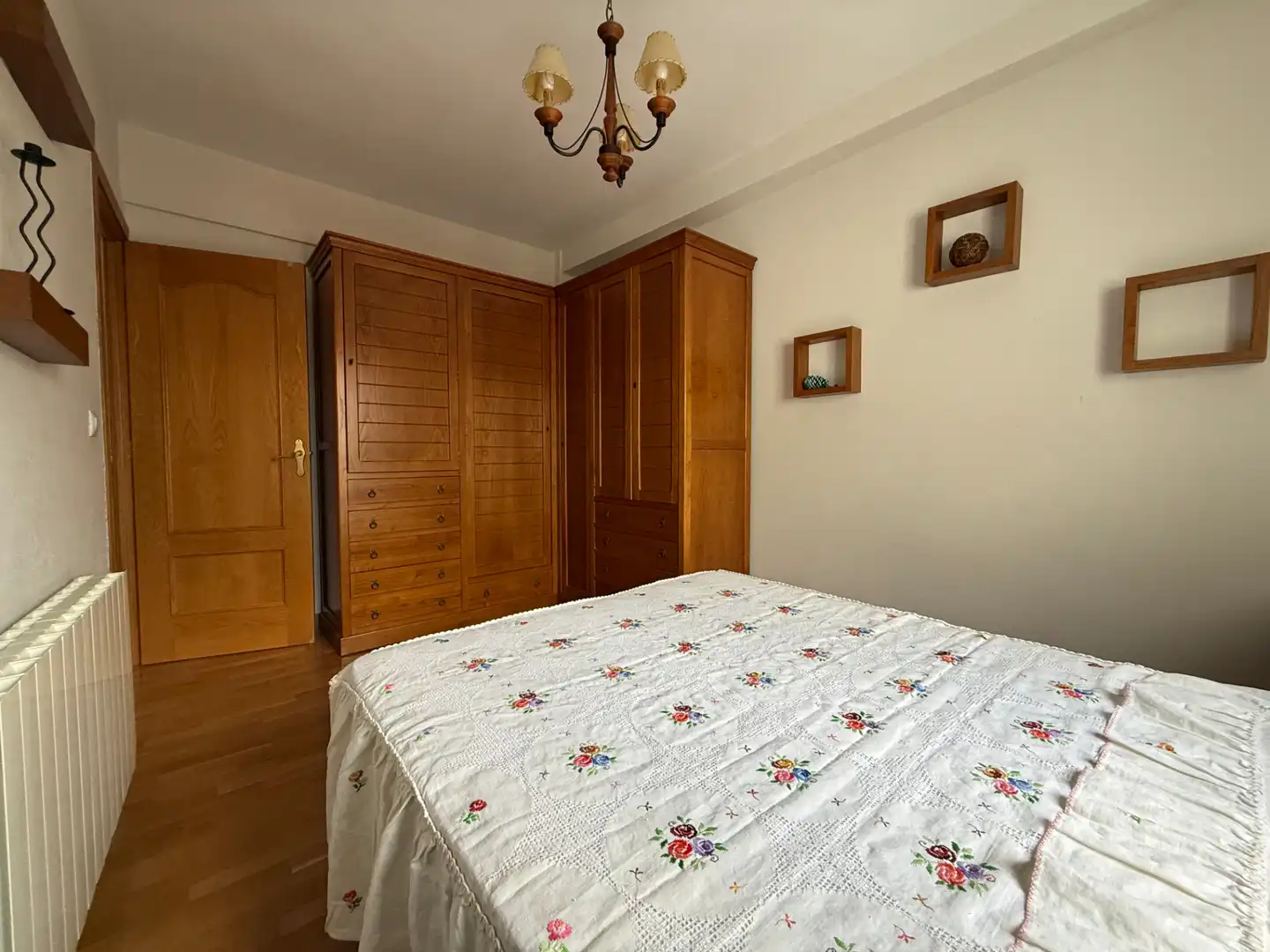 Bedroom of Flat for sale in Plasencia  with Air Conditioner, Heating and Furnished