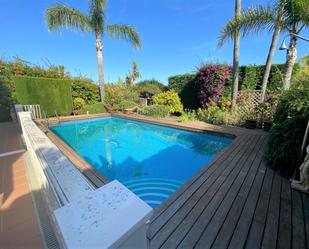 Piscina de Casa o xalet de lloguer en Marbella amb Aire condicionat, Jardí privat i Terrassa