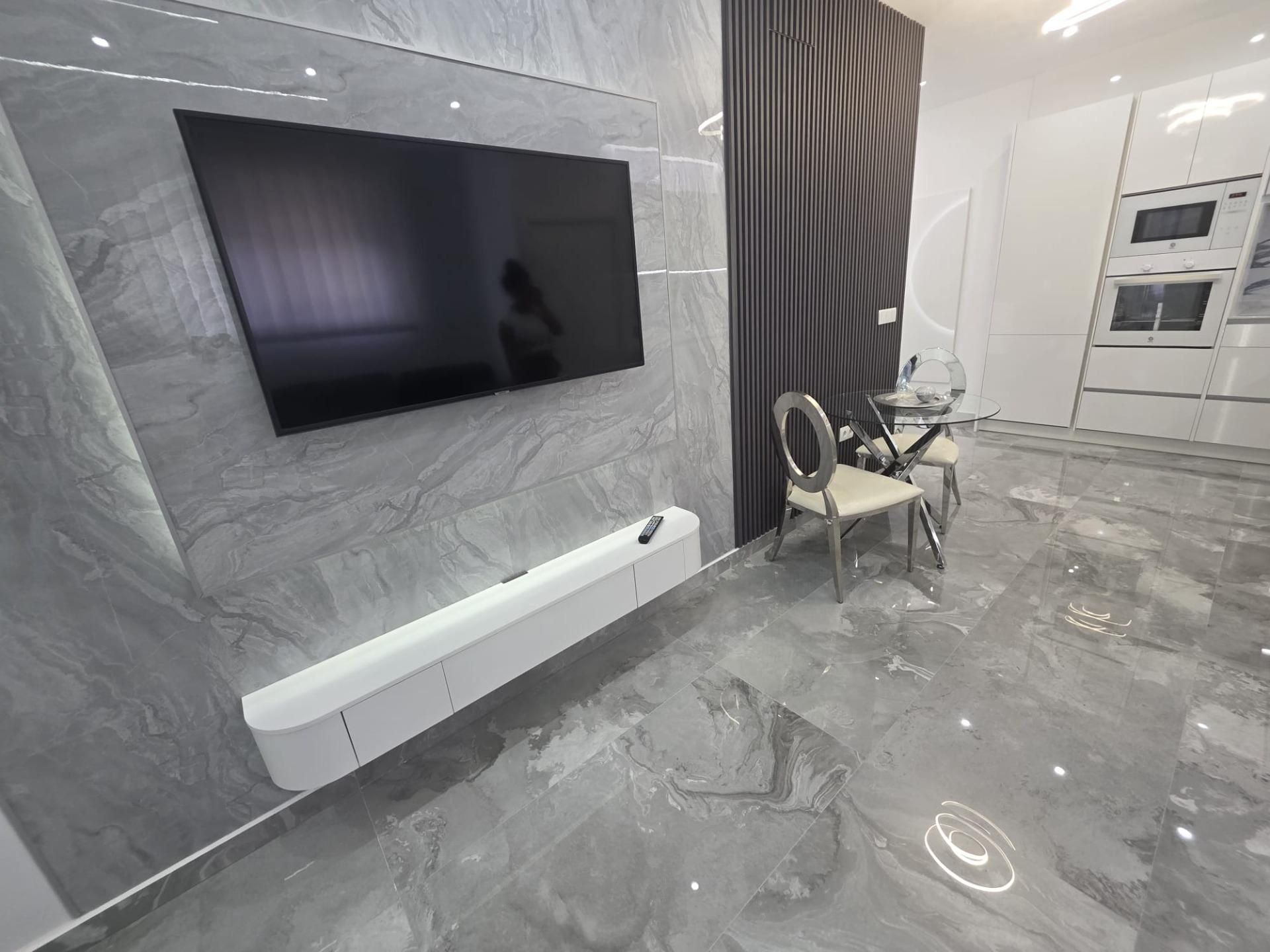 Living room of Flat for sale in Benidorm  with Air Conditioner, Heating and Private garden