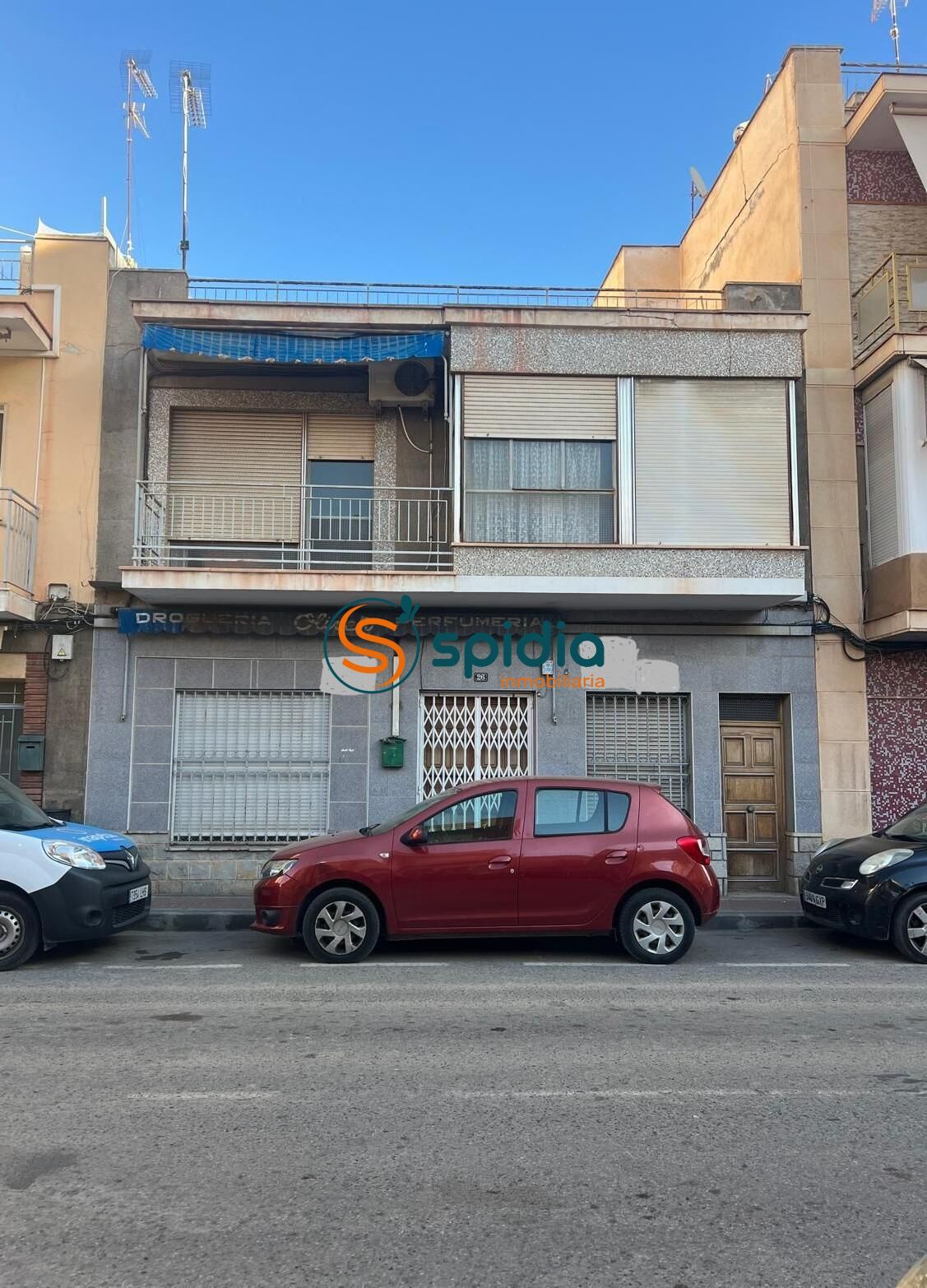 Vista exterior de Casa adosada en venda en Águilas amb Balcó