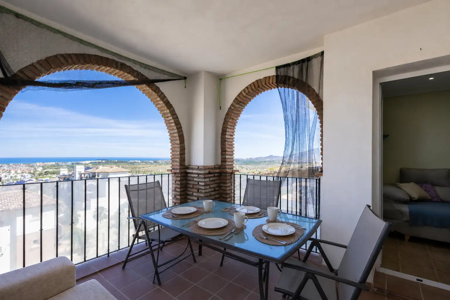 Terrassa de Apartament en venda en Vera amb Aire condicionat, Terrassa i Piscina comunitària