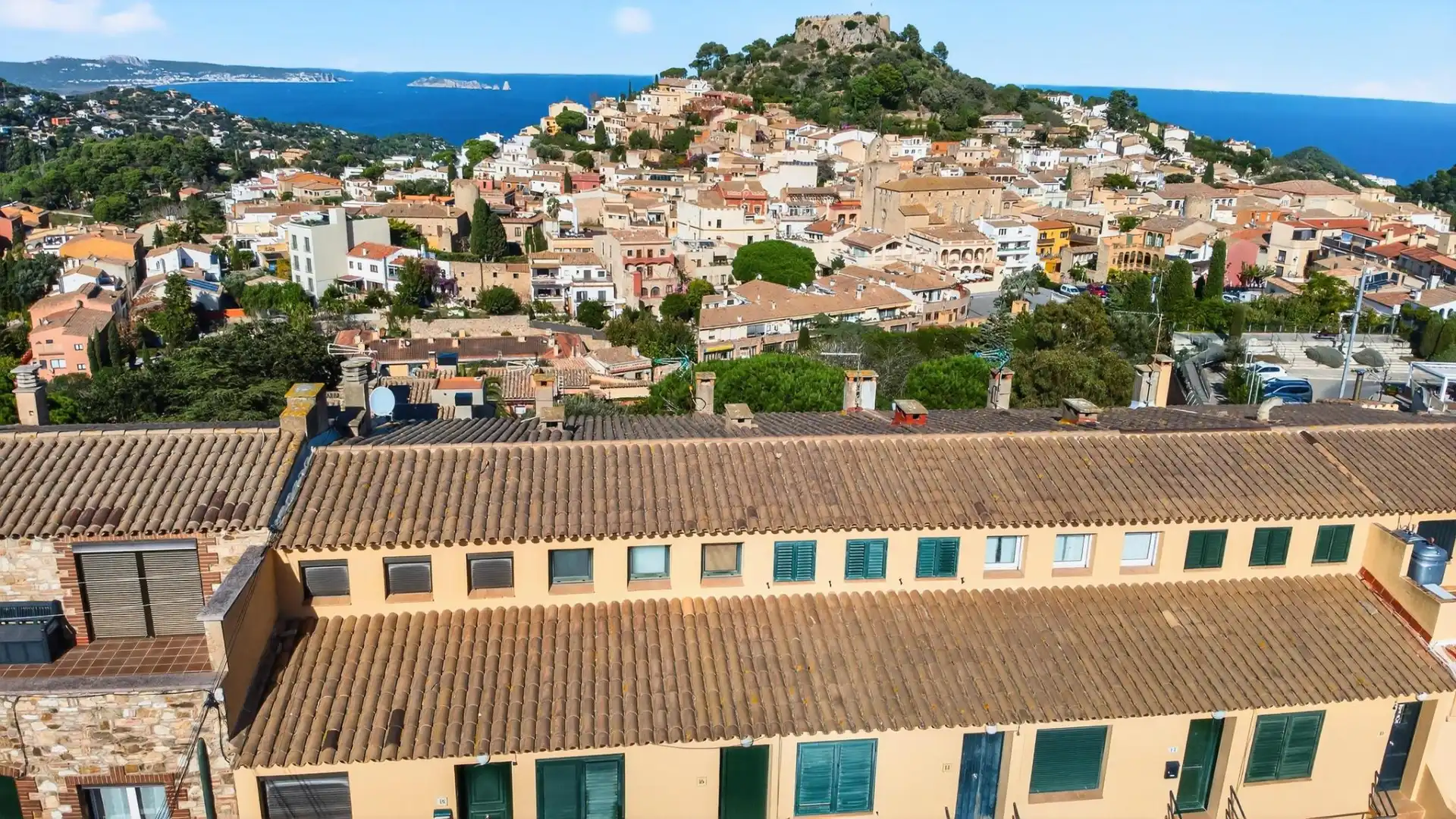Exterior view of Duplexes for sale in Begur  with Air Conditioner, Heating and Terrace