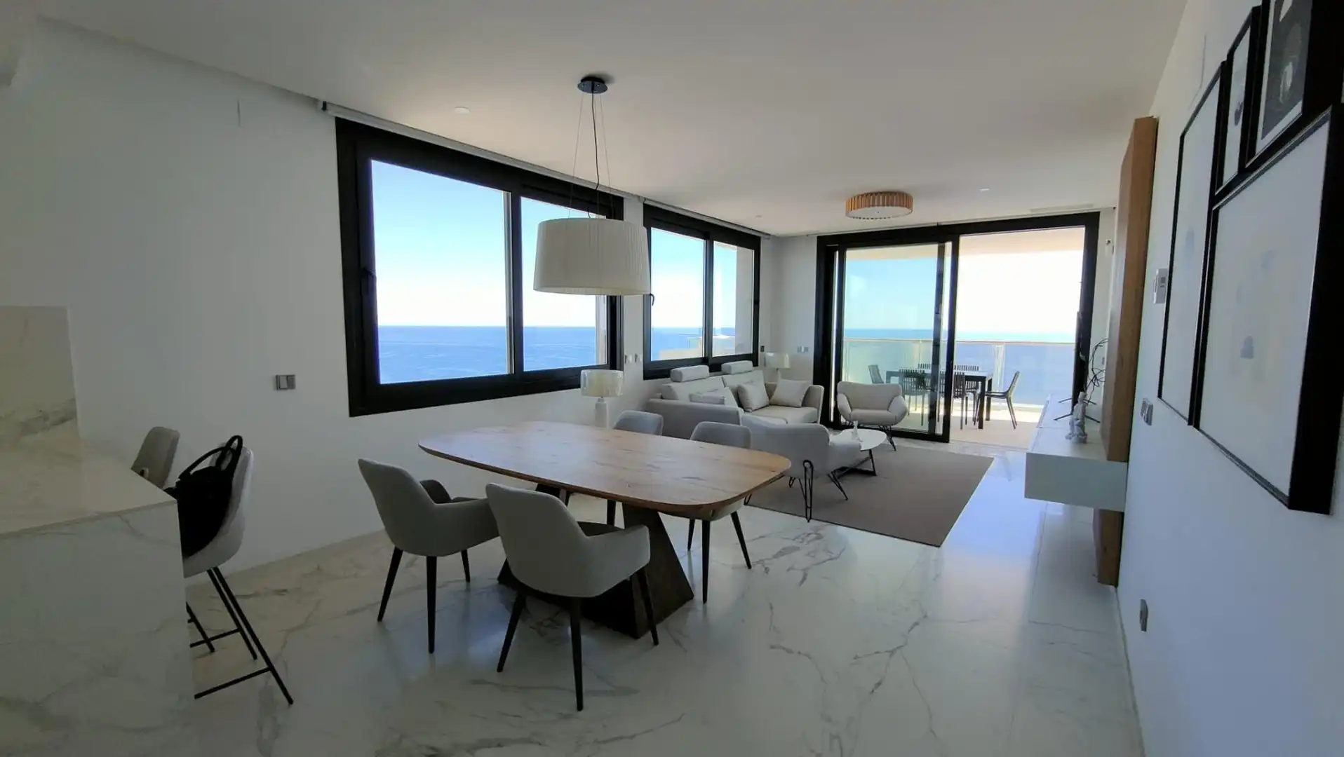 Comedor de Ático en venta en Benidorm con Aire acondicionado, Jardín privado y Terraza