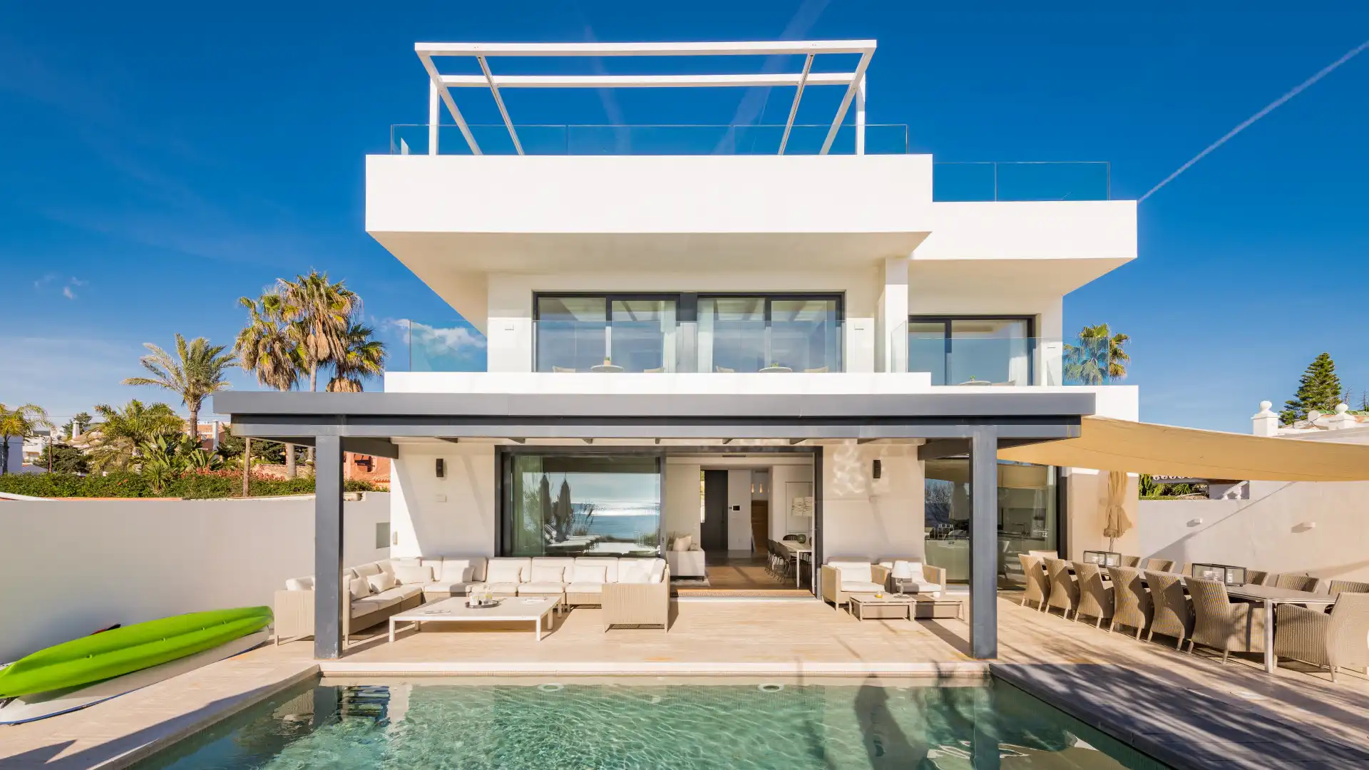 Terrace of Houses for sale in Marbella  with Air Conditioner, Private garden and Terrace
