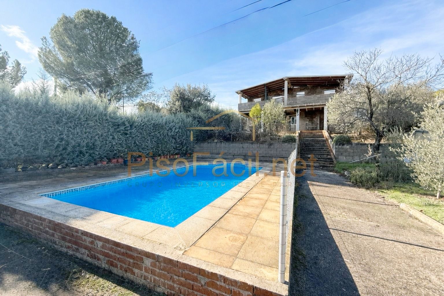Swimming pool of House or chalet for sale in El Tiemblo   with Air Conditioner, Private garden and Storage room