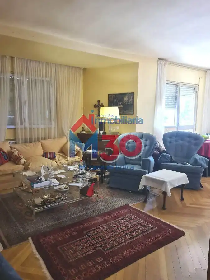 Sala de estar de Piso en venta en Miranda de Ebro con Calefacción, Parquet y Terraza