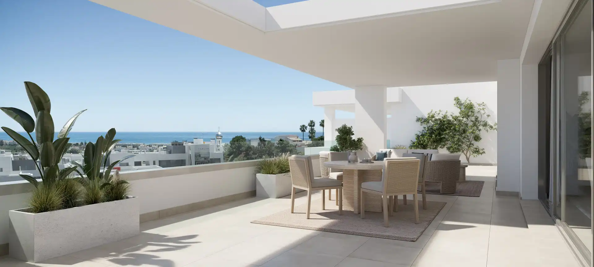 Apartament amb piscina en venda a Estepona Pueblo