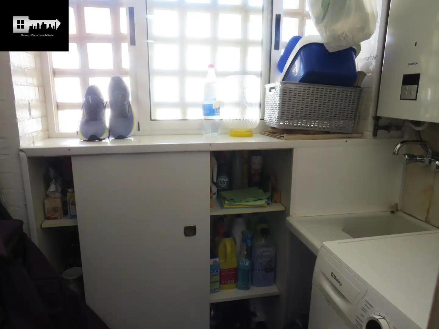 Cocina de Piso en venta en Alicante / Alacant con Aire acondicionado, Calefacción y Jardín privado