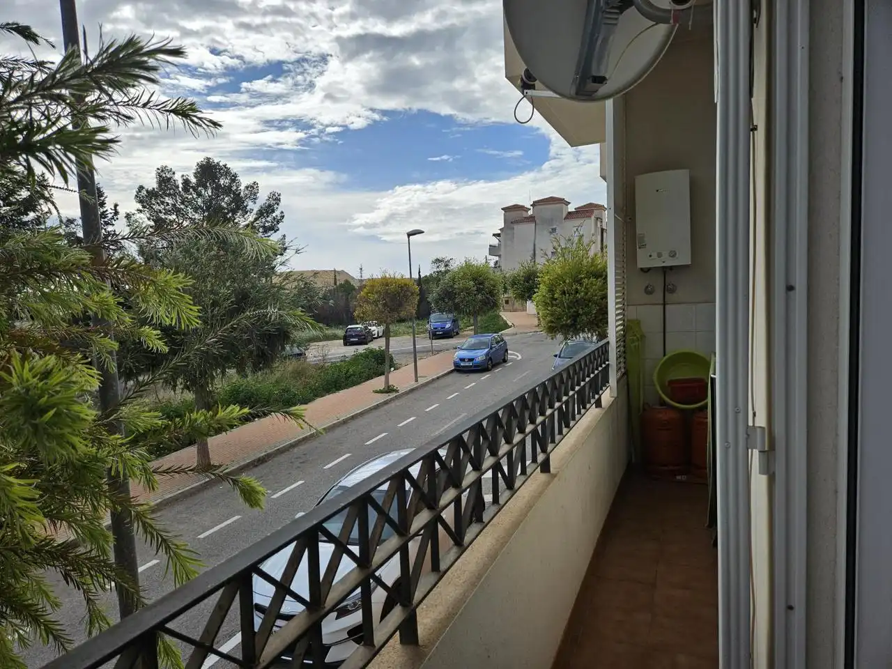 Vista exterior de Piso en venta en La Nucia con Aire acondicionado, Terraza y Amueblado