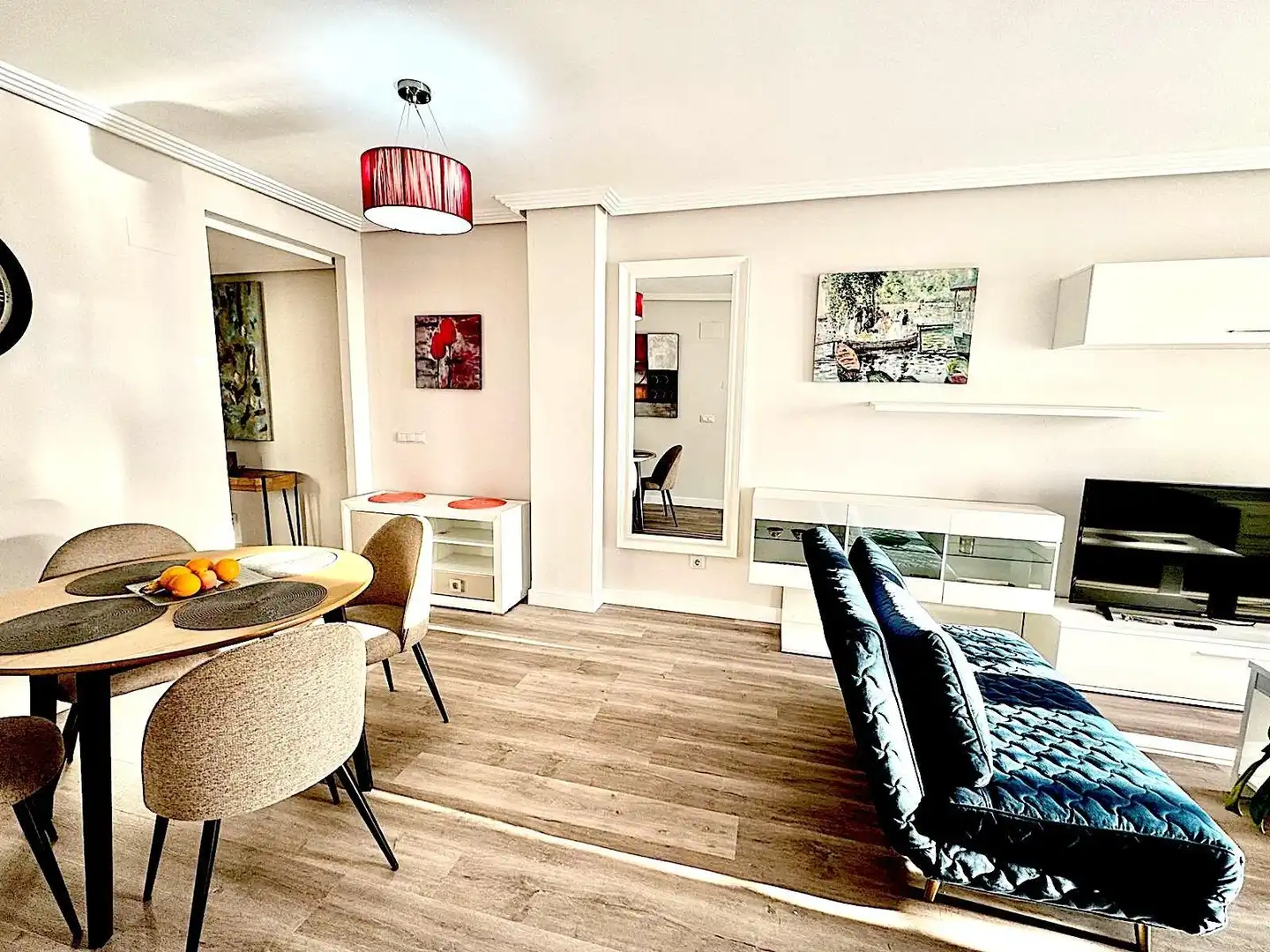 Living room of Flat for sale in El Verger  with Air Conditioner