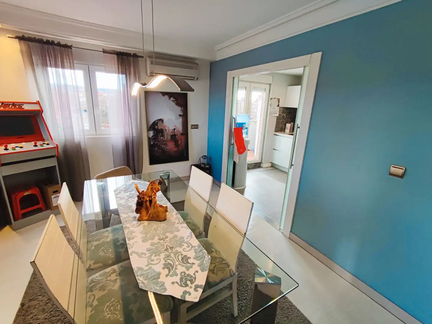 Dining room of Attic for sale in Palencia  with Air Conditioner, Heating and Parquet flooring