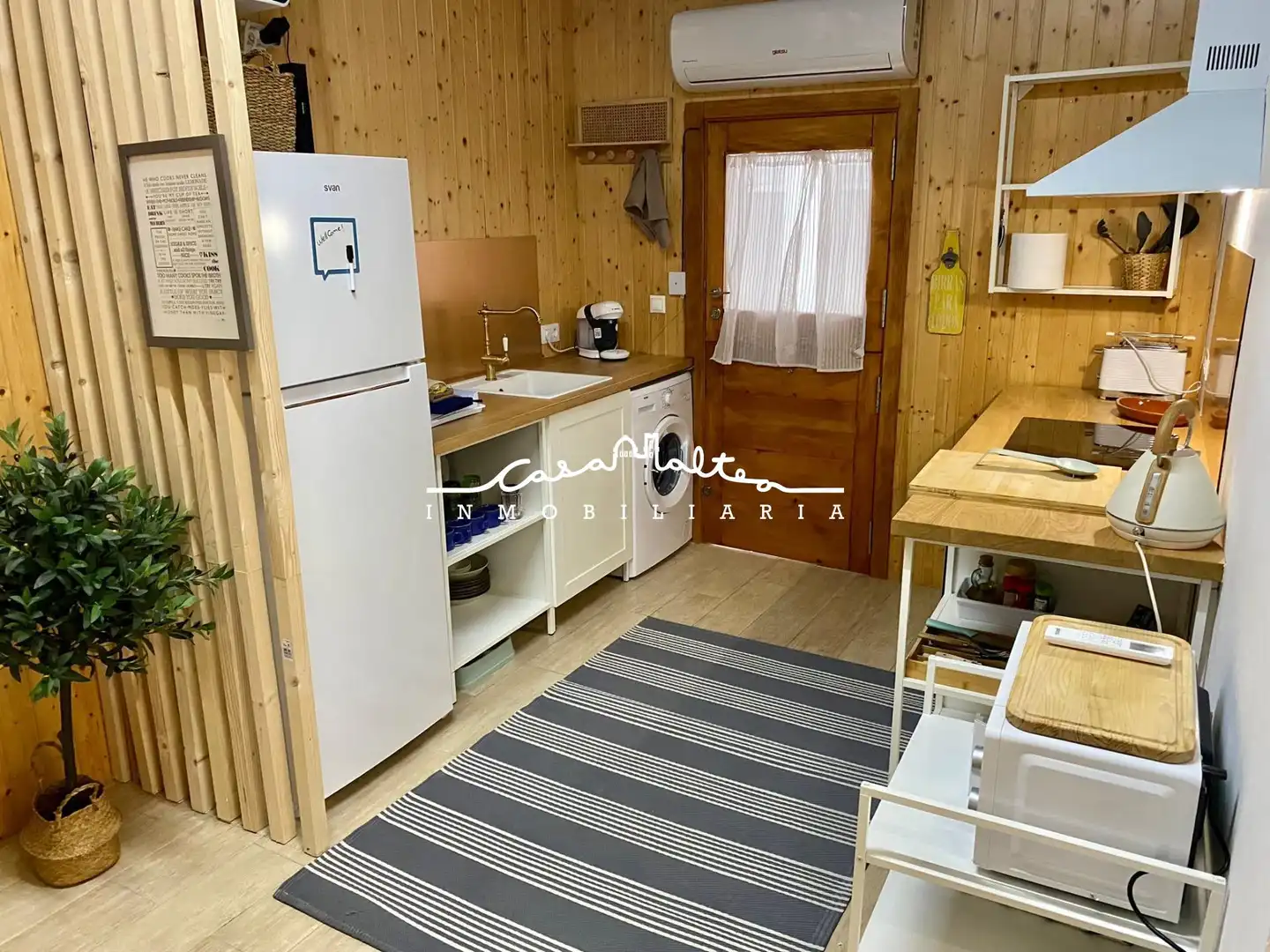 Cocina de Loft de alquiler en Altea con Aire acondicionado y Amueblado