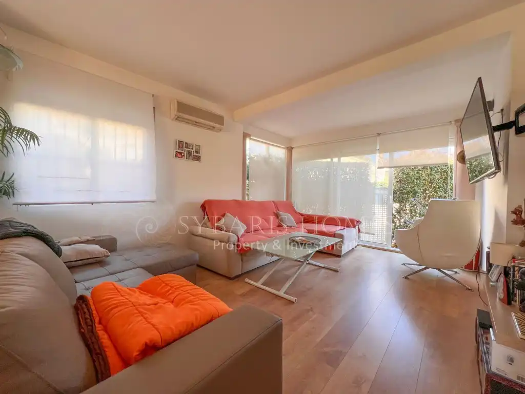 Sala de estar de Apartamento en venta en Els Poblets con Aire acondicionado y Piscina comunitaria