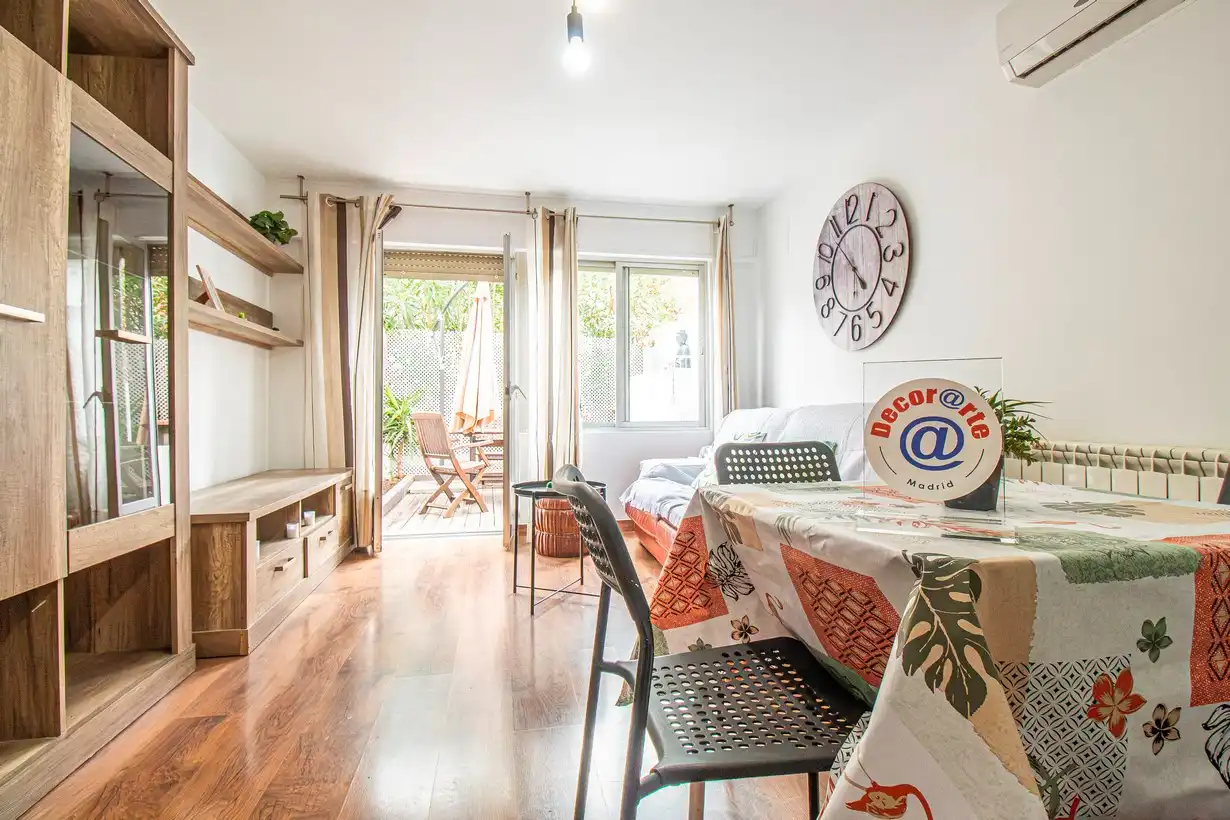 Bedroom of Houses for rent in Madrid  with Air Conditioner, Heating and Private garden