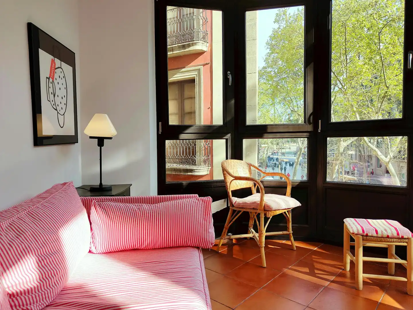 Bedroom of Flat for rent in  Barcelona Capital  with Air Conditioner, Heating and Washing machine