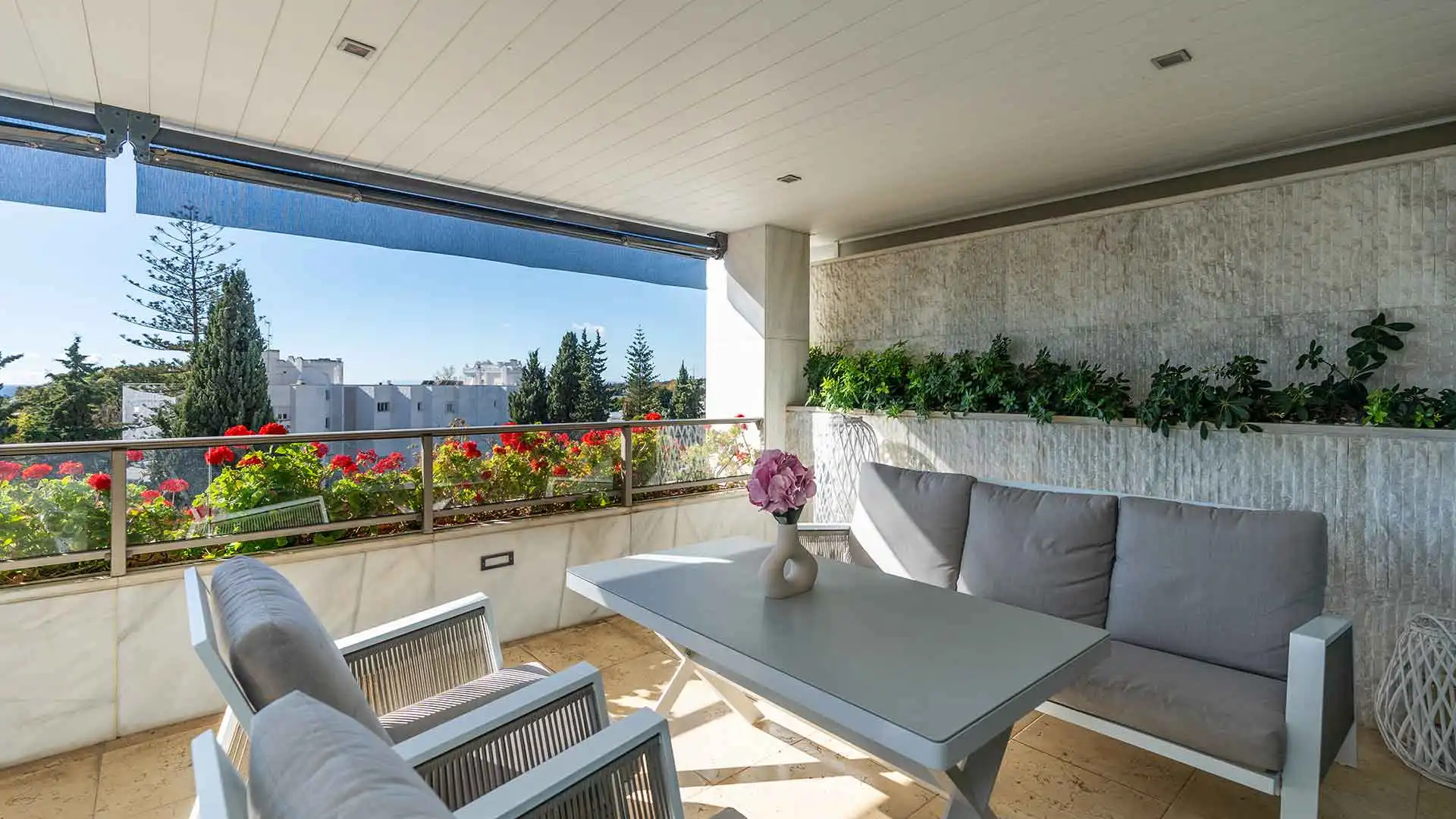 Terraza de Apartamento en venta en Marbella con Aire acondicionado, Terraza y Trastero