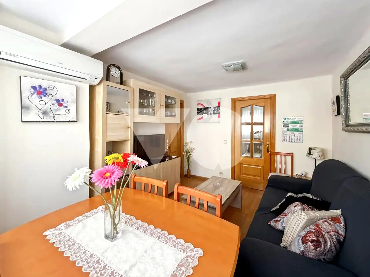 Wohnzimmer von Wohnung zum Verkauf in Madrid mit Klimaanlage und Heizung
