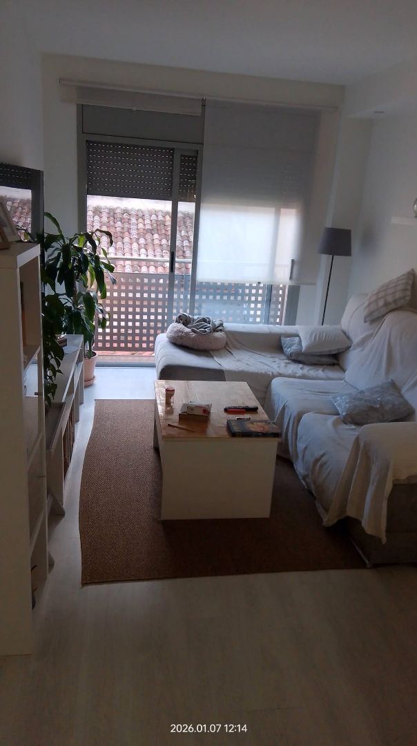 Sala d'estar de Àtic en venda en Sant Vicenç Dels Horts amb Calefacció i Parquet