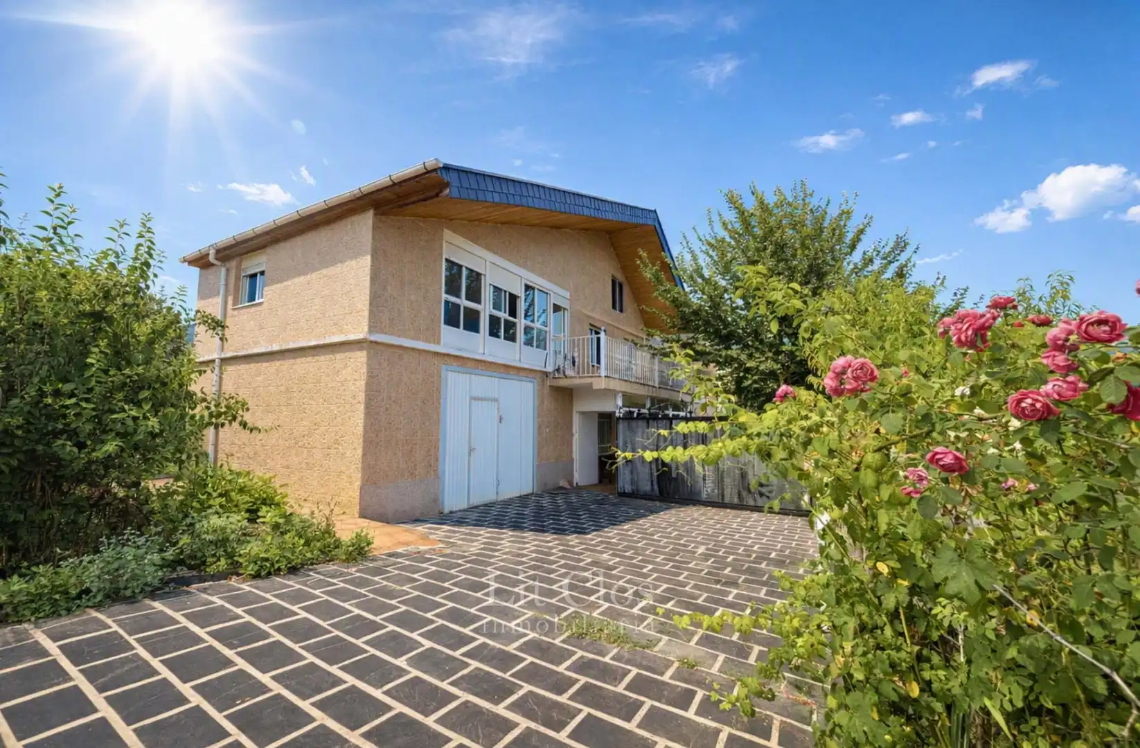 Vista exterior de Casa o chalet en venta en Rubiá con Calefacción, Jardín privado y Balcón