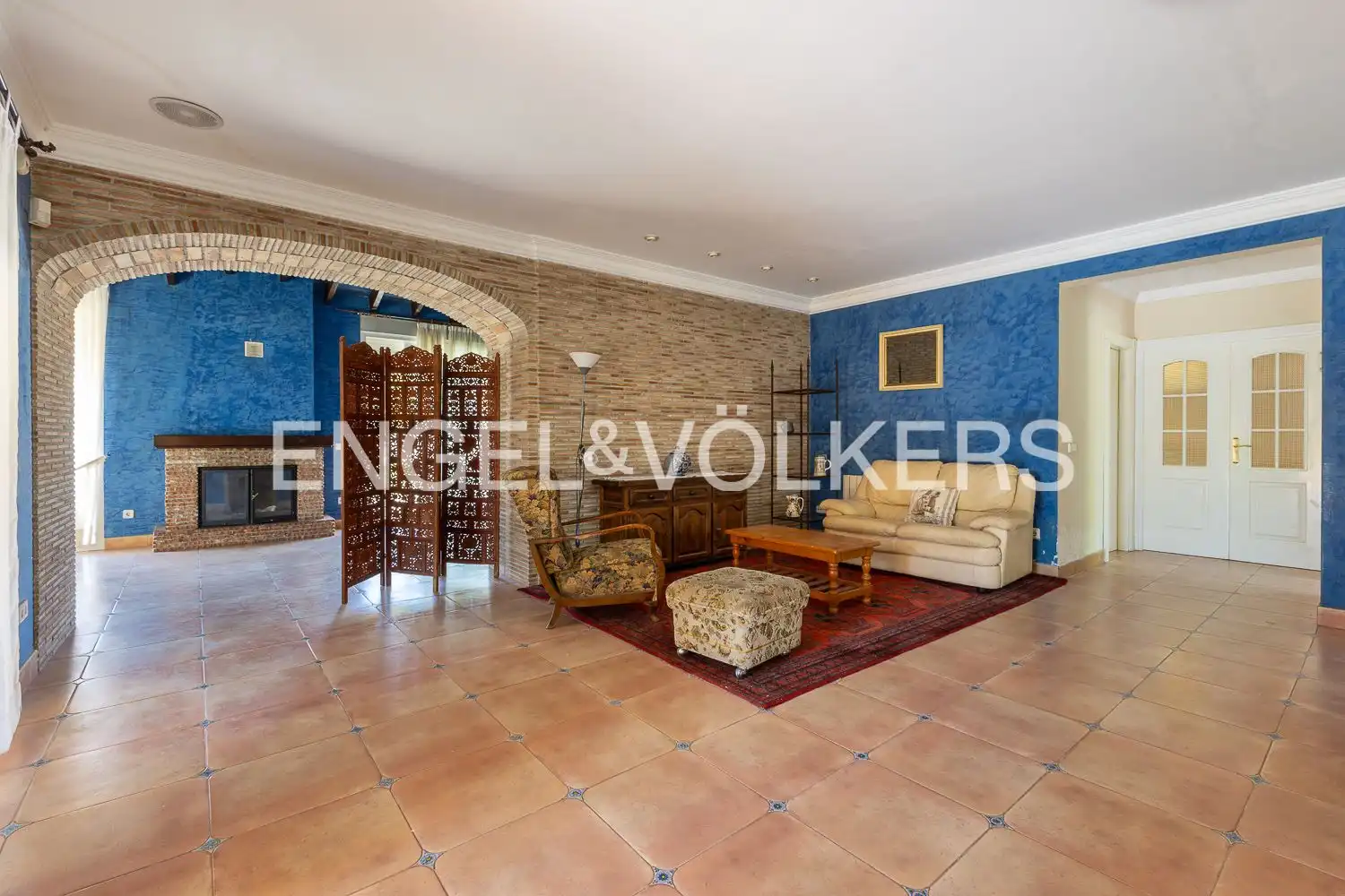 Living room of Houses for rent in Pedreguer  with Air Conditioner, Heating and Private garden