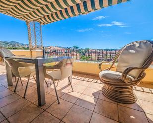 Terrasse von Dachboden miete in Algarrobo mit Terrasse