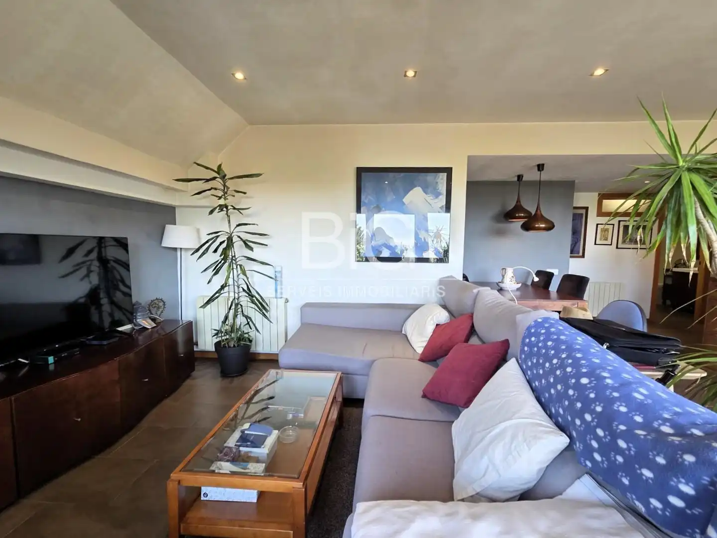 Sala d'estar de Casa o xalet en venda en Mataró amb Calefacció, Jardí privat i Terrassa