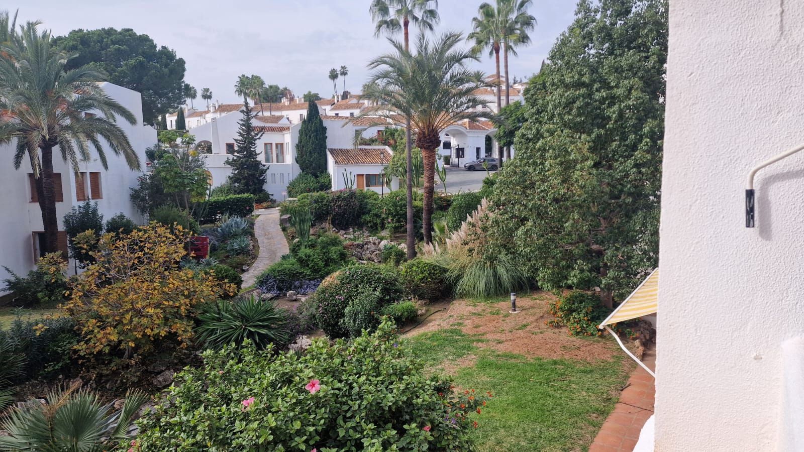 Garden of Flat for sale in Marbella  with Air Conditioner, Terrace and Furnished