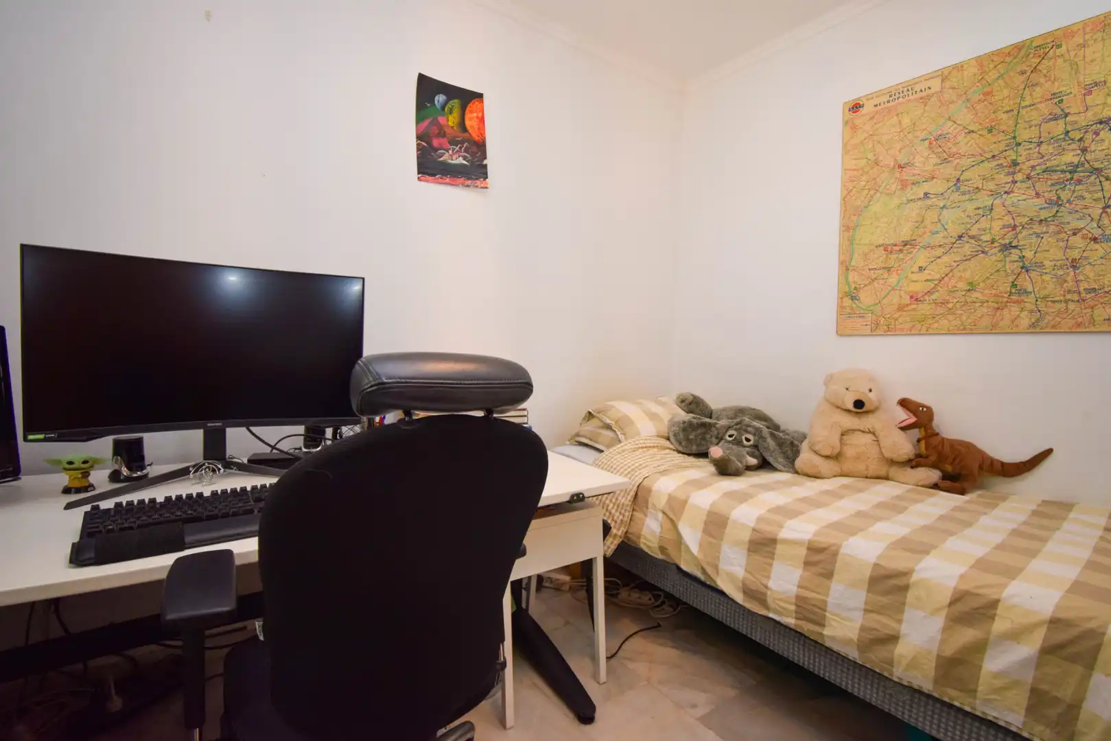Dormitori de Casa o xalet en venda en Mijas amb Aire condicionat, Jardí privat i Terrassa