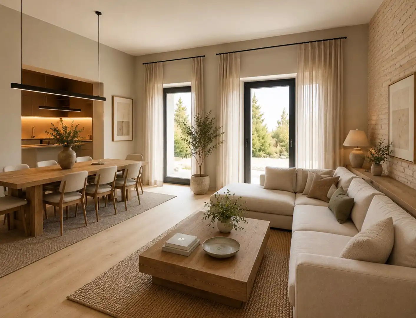 Living room of Flat for rent in La Bisbal d'Empordà  with Air Conditioner, Heating and Private garden
