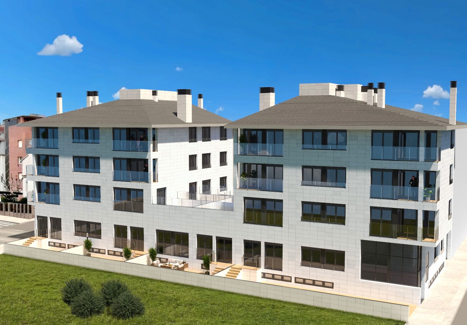 Vista exterior de Planta baixa en venda en Pineda de Mar amb Aire condicionat, Calefacció i Terrassa