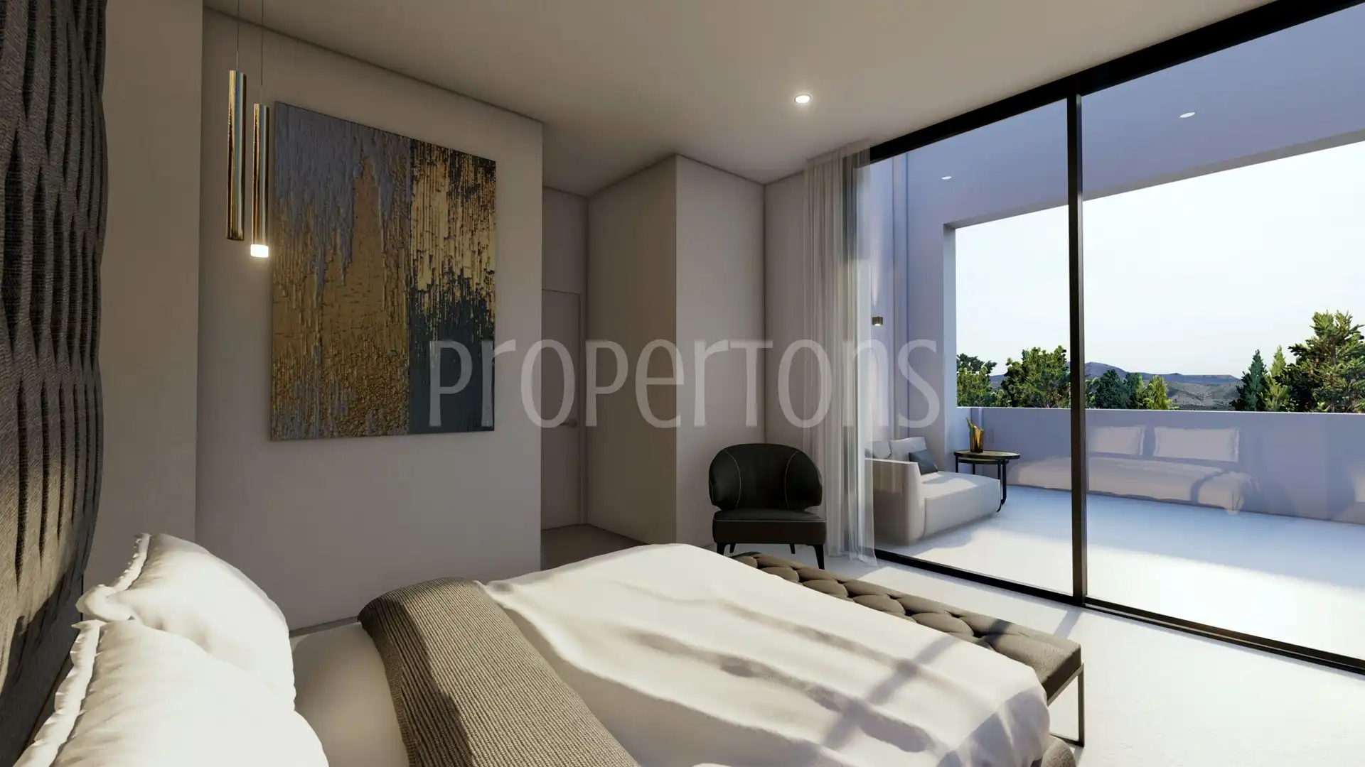Bedroom of Flat for sale in Benissa