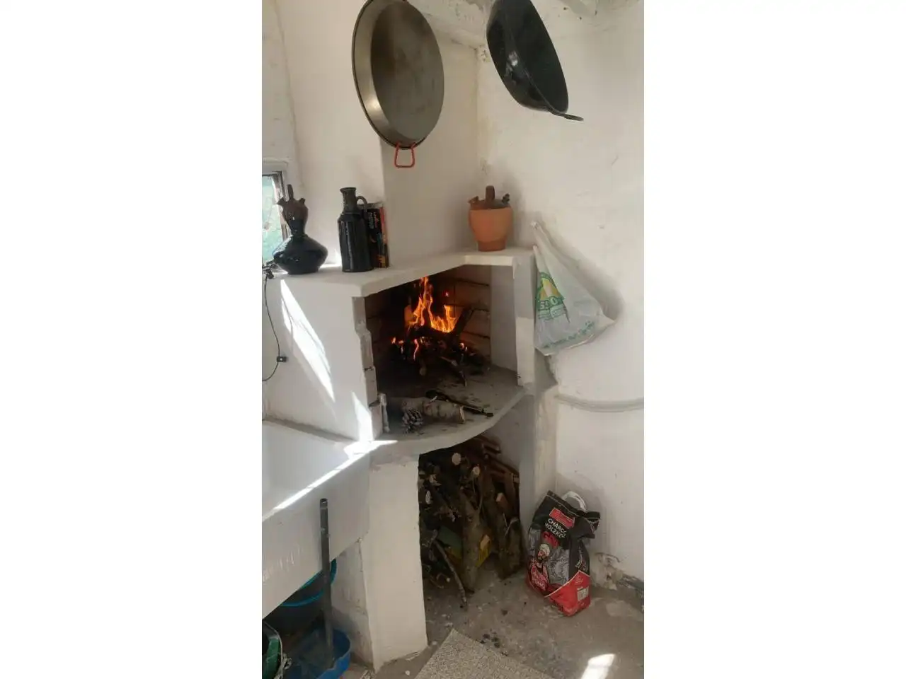 Cuina de Casa adosada en venda en Onda amb Terrassa i Moblat