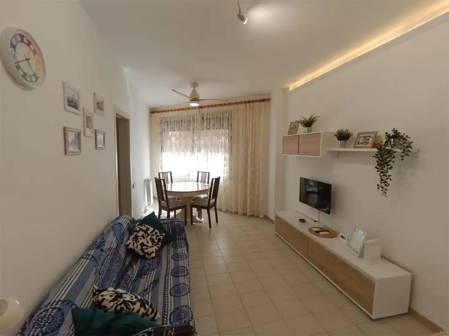 Sala de estar de Piso para compartir en Sarrià - Sant Gervasi