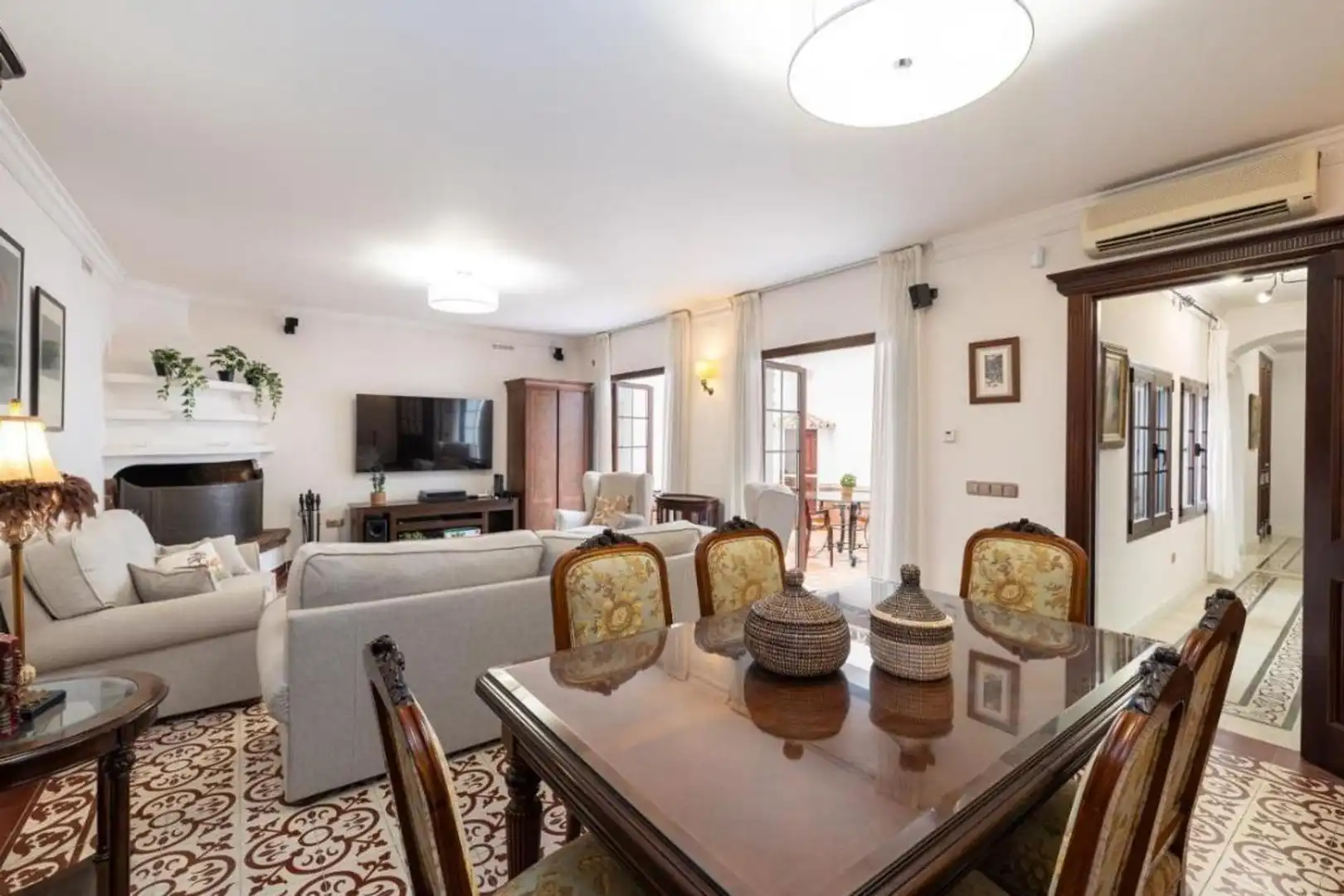 Sala de estar de Casa o chalet en venta en Fuengirola con Terraza y Balcón