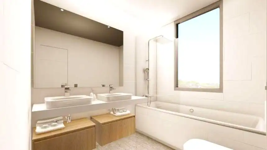 Baño de Casa o chalet en venta en Málaga con Aire acondicionado, Jardín privado y Terraza