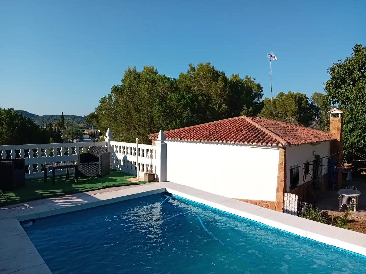 Piscina de Casa o chalet en venta en Godelleta con Jardín privado, Terraza y Piscina