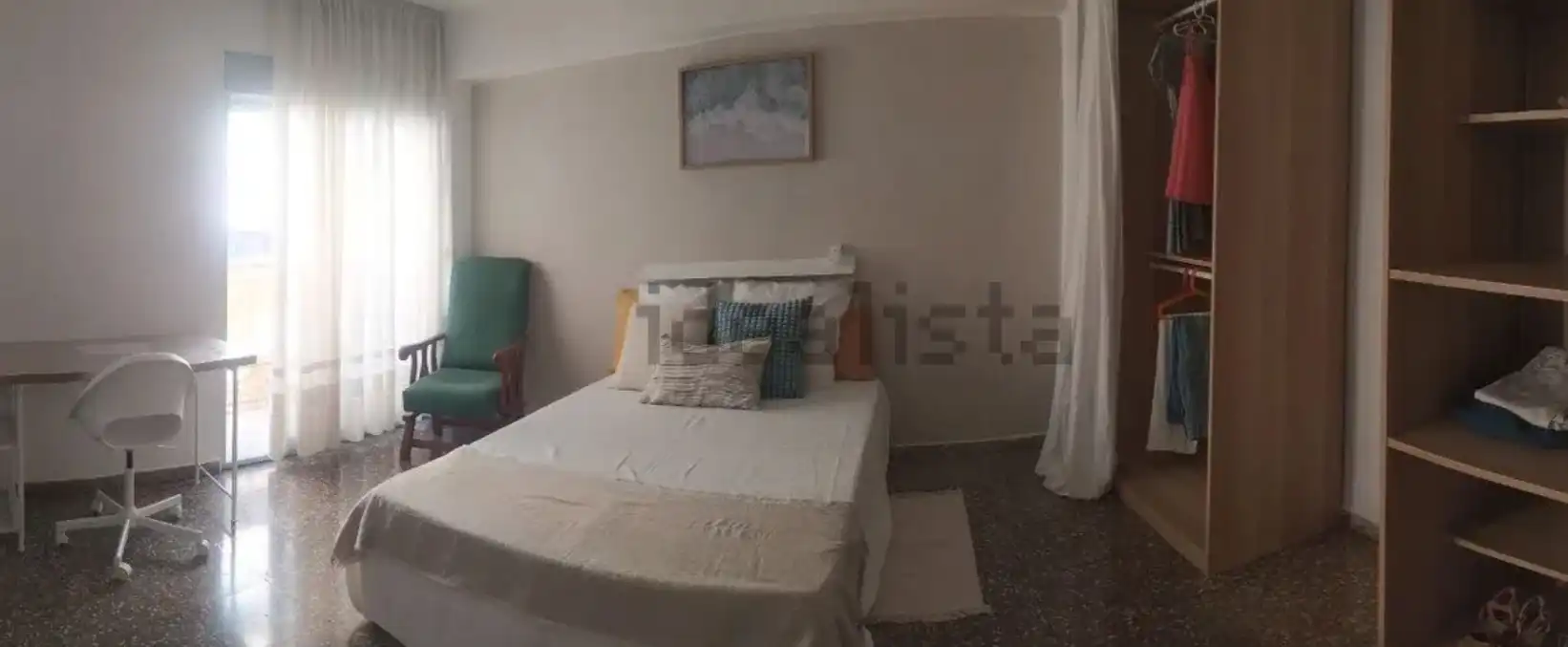 Bedroom of Flat for rent in Moncada  with Air Conditioner, Furnished and Oven