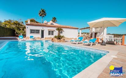 Piscina de Casa o xalet en venda en Calpe / Calp amb Aire condicionat, Terrassa i Piscina