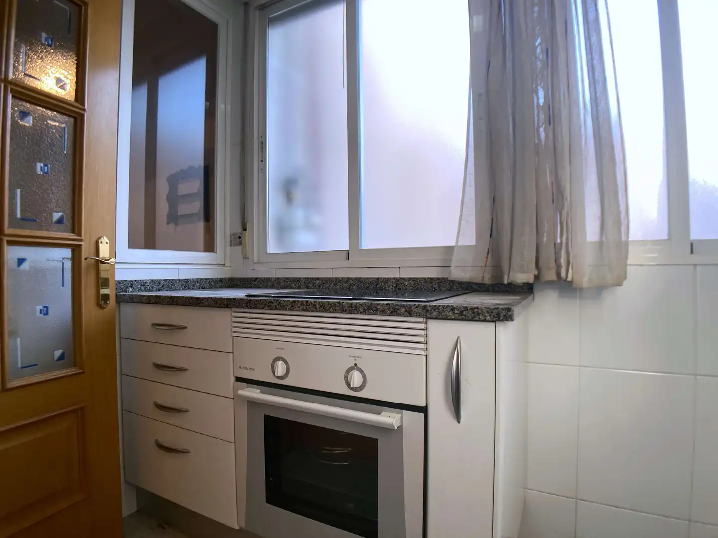 Kitchen of Flat for rent in Móstoles  with Air Conditioner, Heating and Parquet flooring