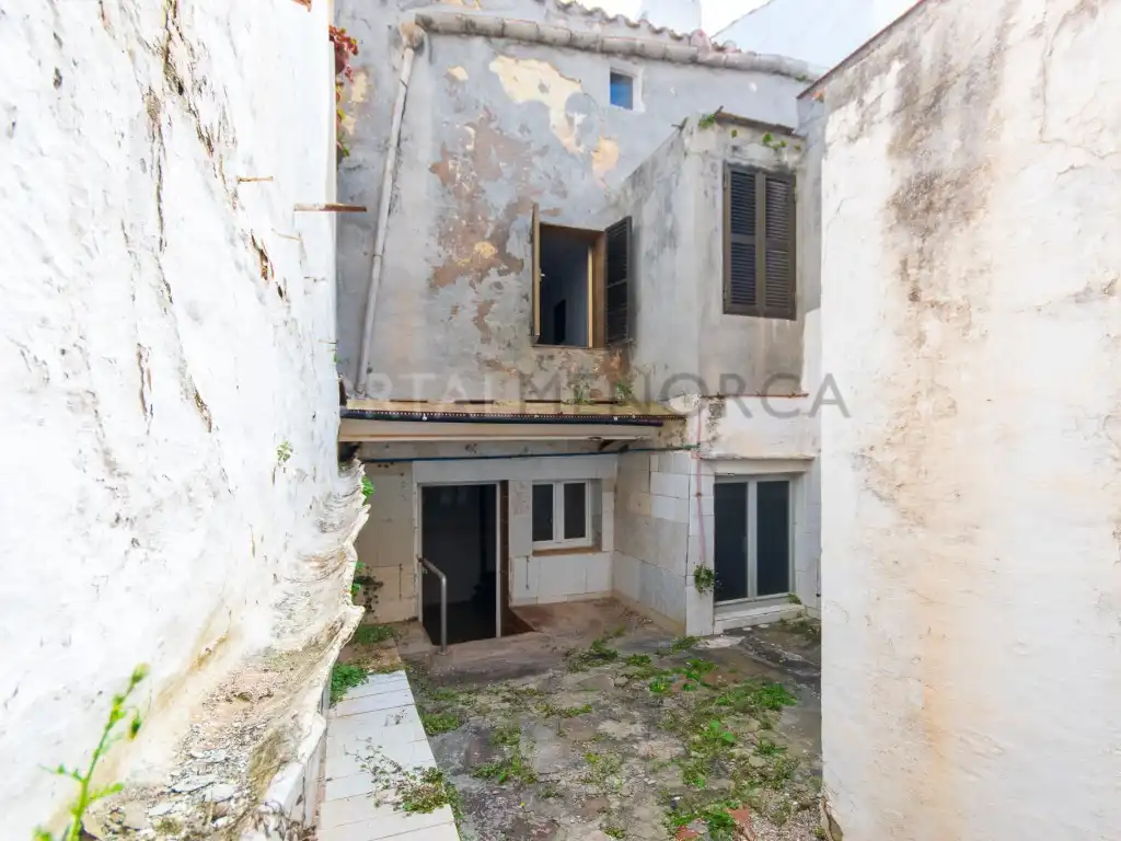 Vista exterior de Casa o chalet en venta en Ferreries con Terraza