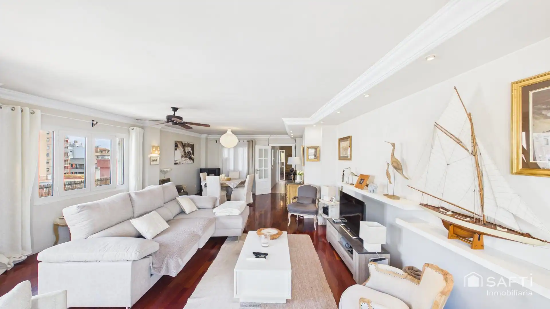 Sala d'estar de Àtic en venda en  Palma de Mallorca amb Aire condicionat, Terrassa i Balcó