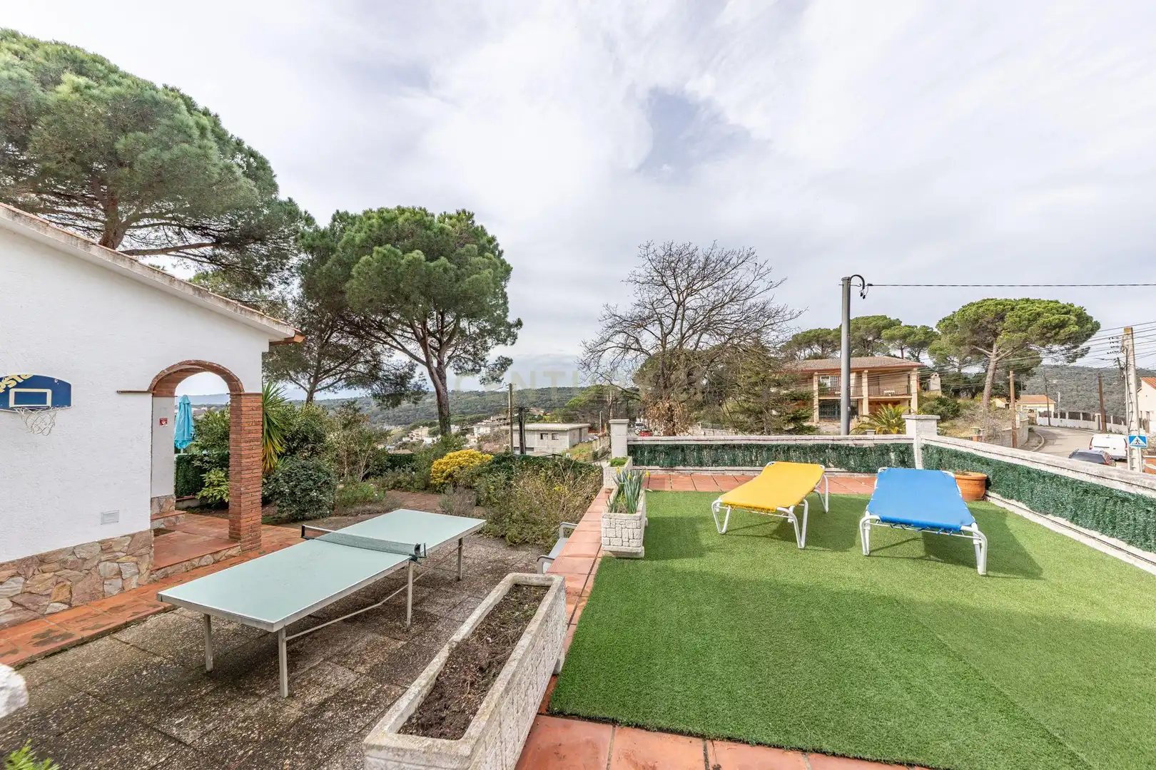 Jardí de Casa o xalet en venda en Tordera amb Jardí privat, Piscina i Alarma