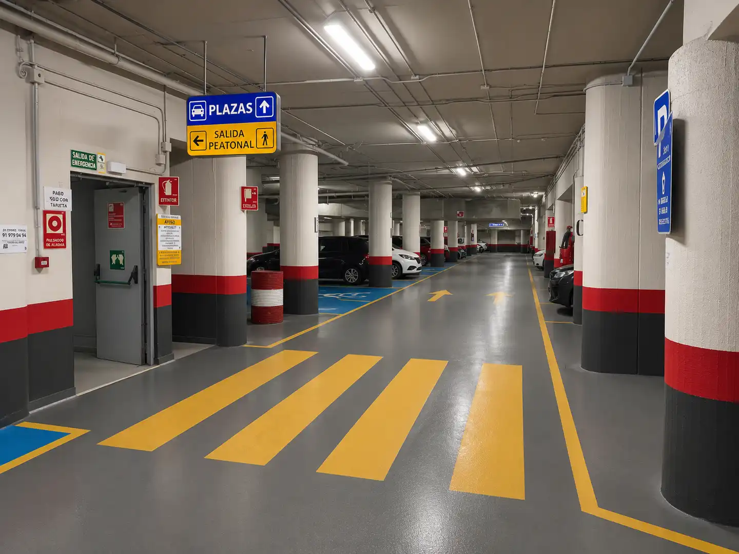 Parkplatz von Garage zur Miete in Madrid