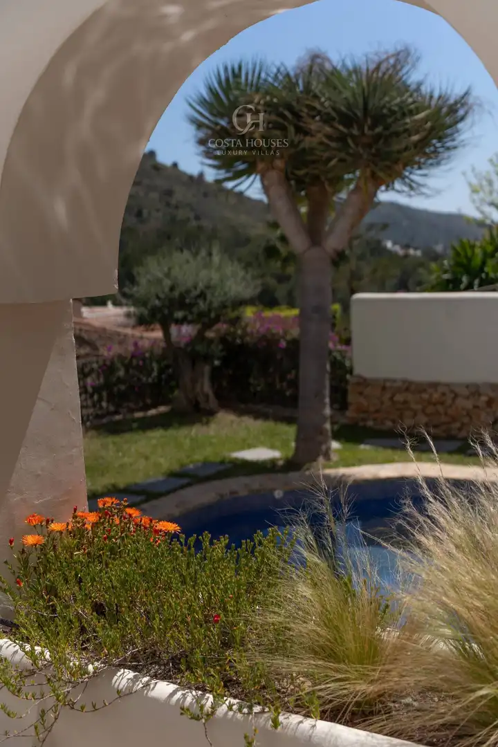 Jardí de Casa o xalet en venda en Moraira amb Aire condicionat, Calefacció i Jardí privat