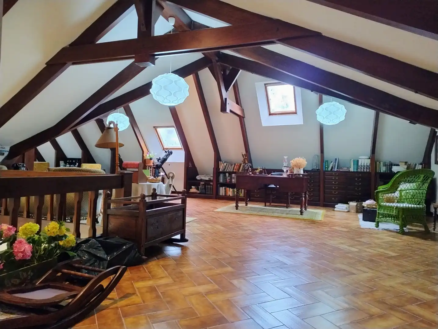 Sala de estar de Casa o chalet en venta en Lugo con Amueblado
