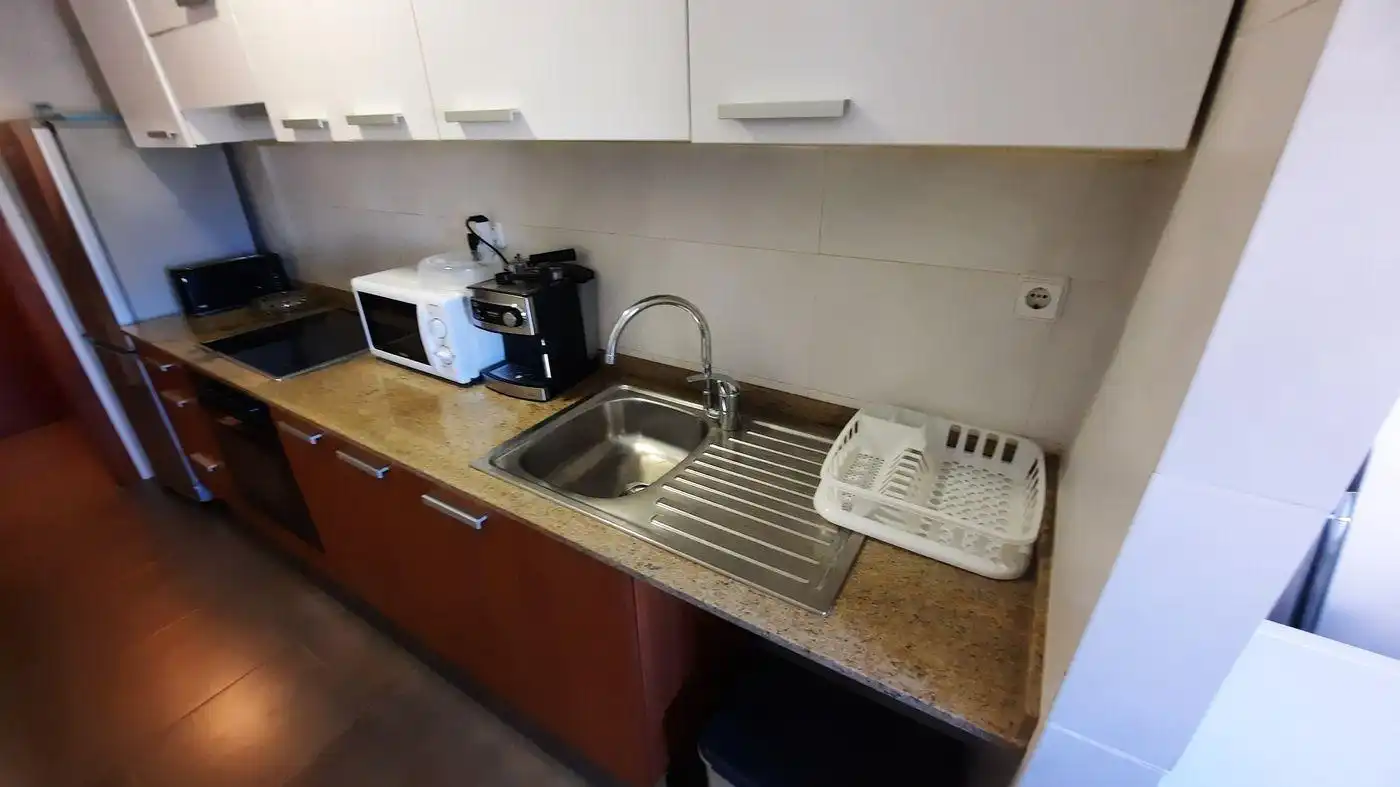 Küche von Wohnungen zum Verkauf in Sant Jaume d'Enveja mit Abstellraum, Möbliert und Gemeinschaftspool