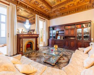 Living room of Flat for sale in  Barcelona Capital  with Air Conditioner, Terrace and Balcony